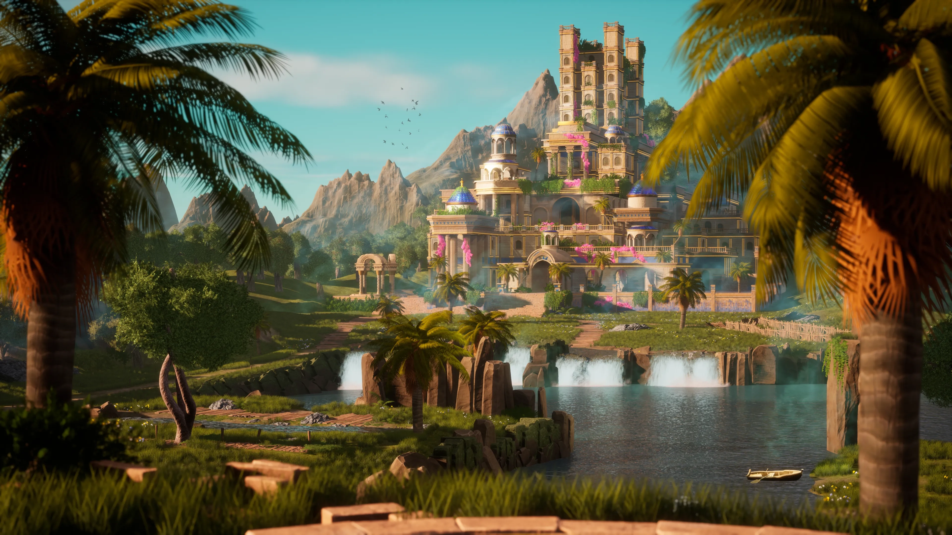 Paradise Garden VR Room